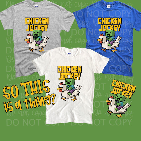 CHICKEN JOCKEY | DTF TRANSFER