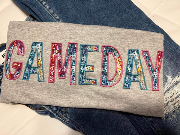 Game Day Faux Embroidery DTF Transfer