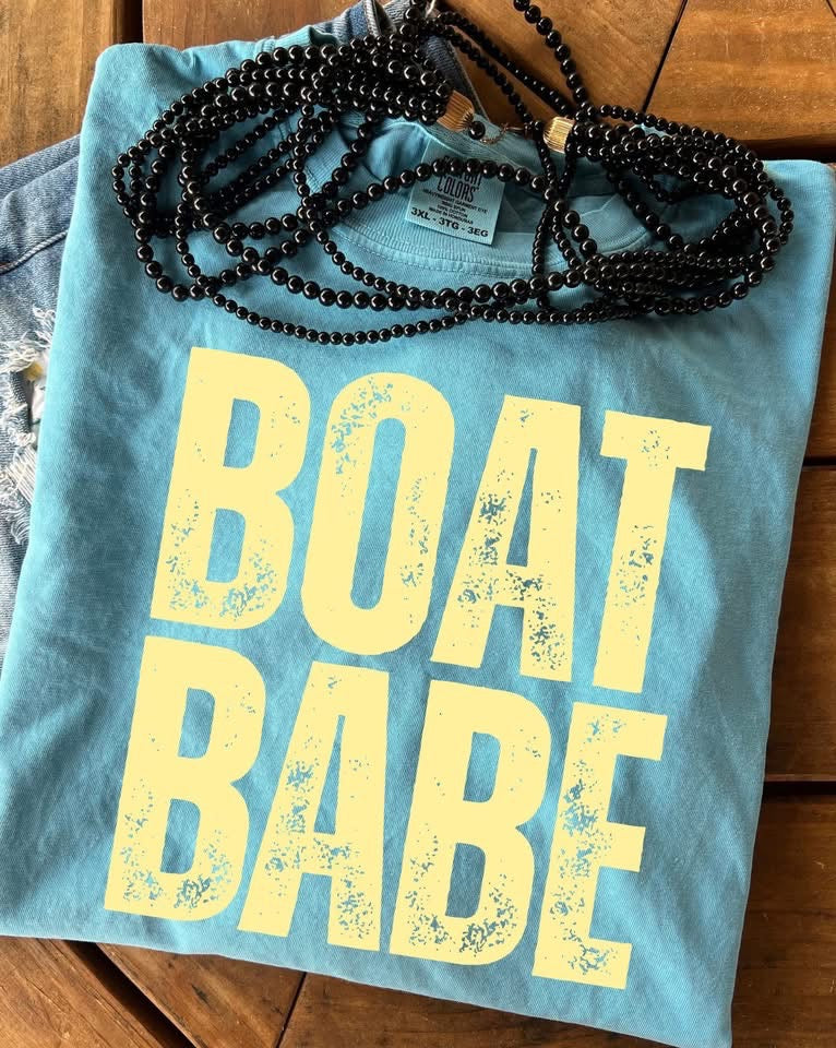 Boat Babe | wholesale COMPLETED TEE (Minimum 3)