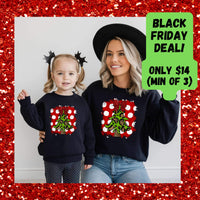 Christmas Tree Poka Dot Sweatshirt | COMPLETED