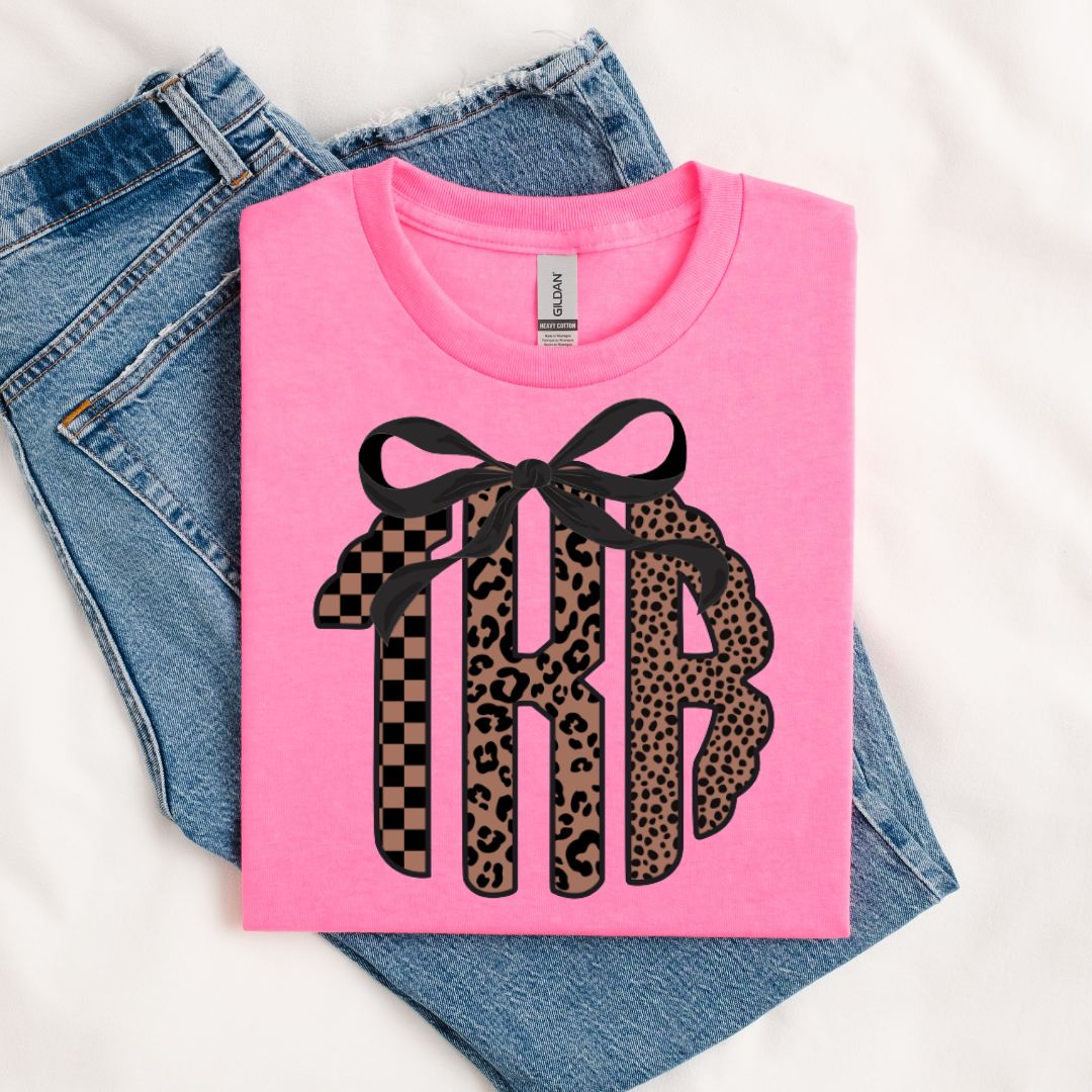 BROWN SAFARI MONOGRAM