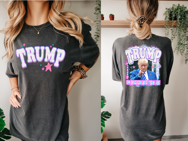 TRUMP ( FRONT STYLE ) DTF TRANSFER