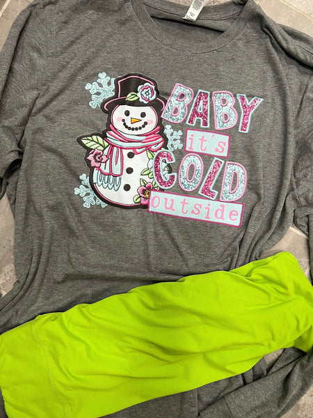 Baby It’s Cold Outside DTF Transfer