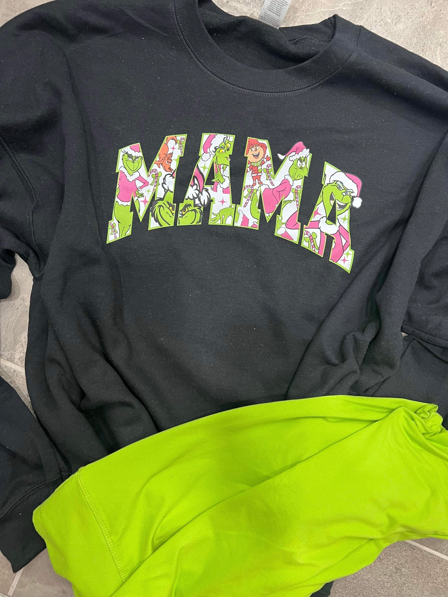 Grinchy Mama DTF Transfer