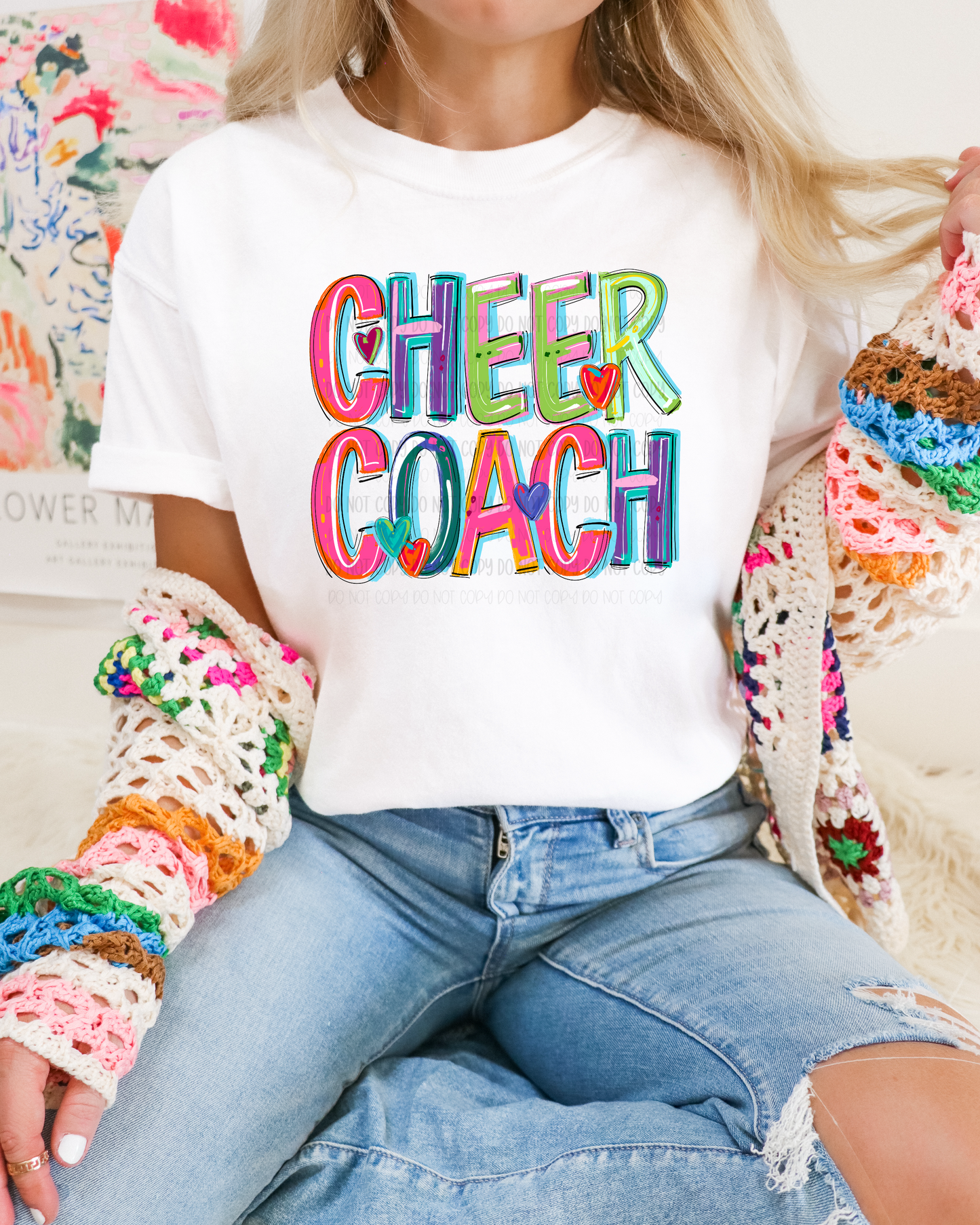 CHEER COACH  - DTF TRANSFER