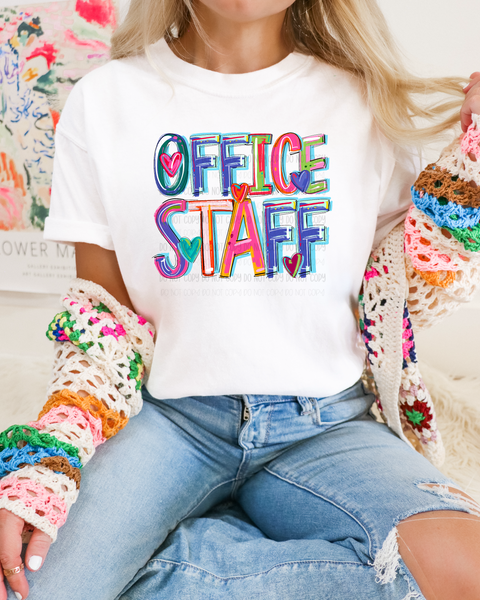 OFFICE STAFF  - DTF TRANSFER