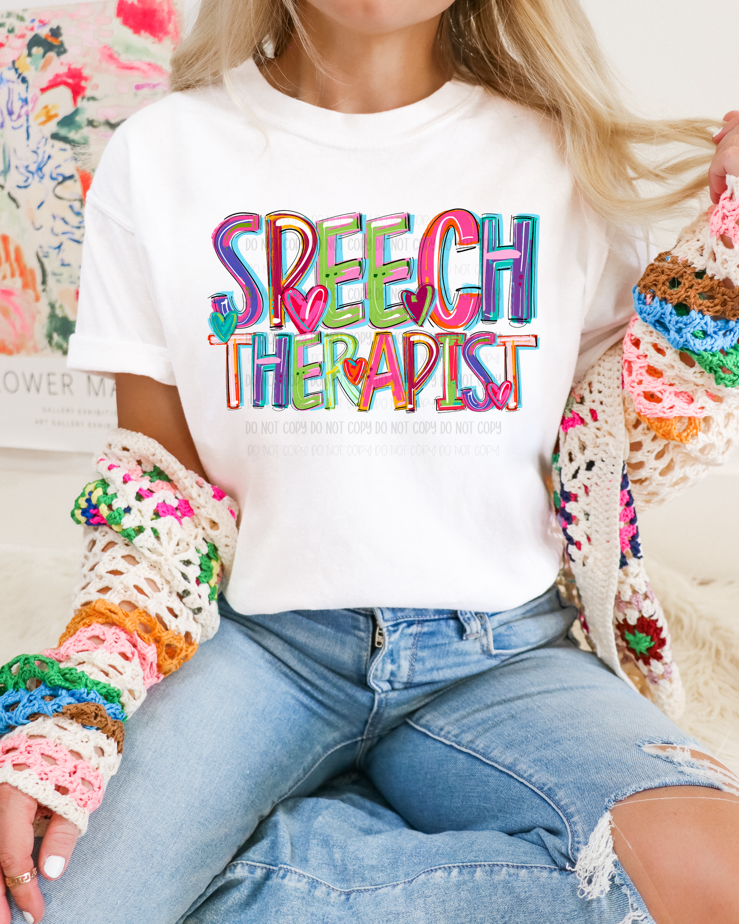 SPEECH THERAPIST  - DTF TRANSFER