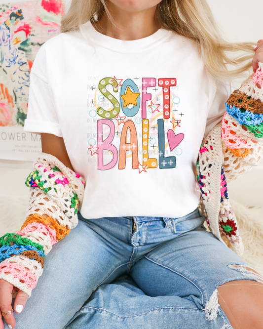 SOFTBALL  - DTF TRANSFER