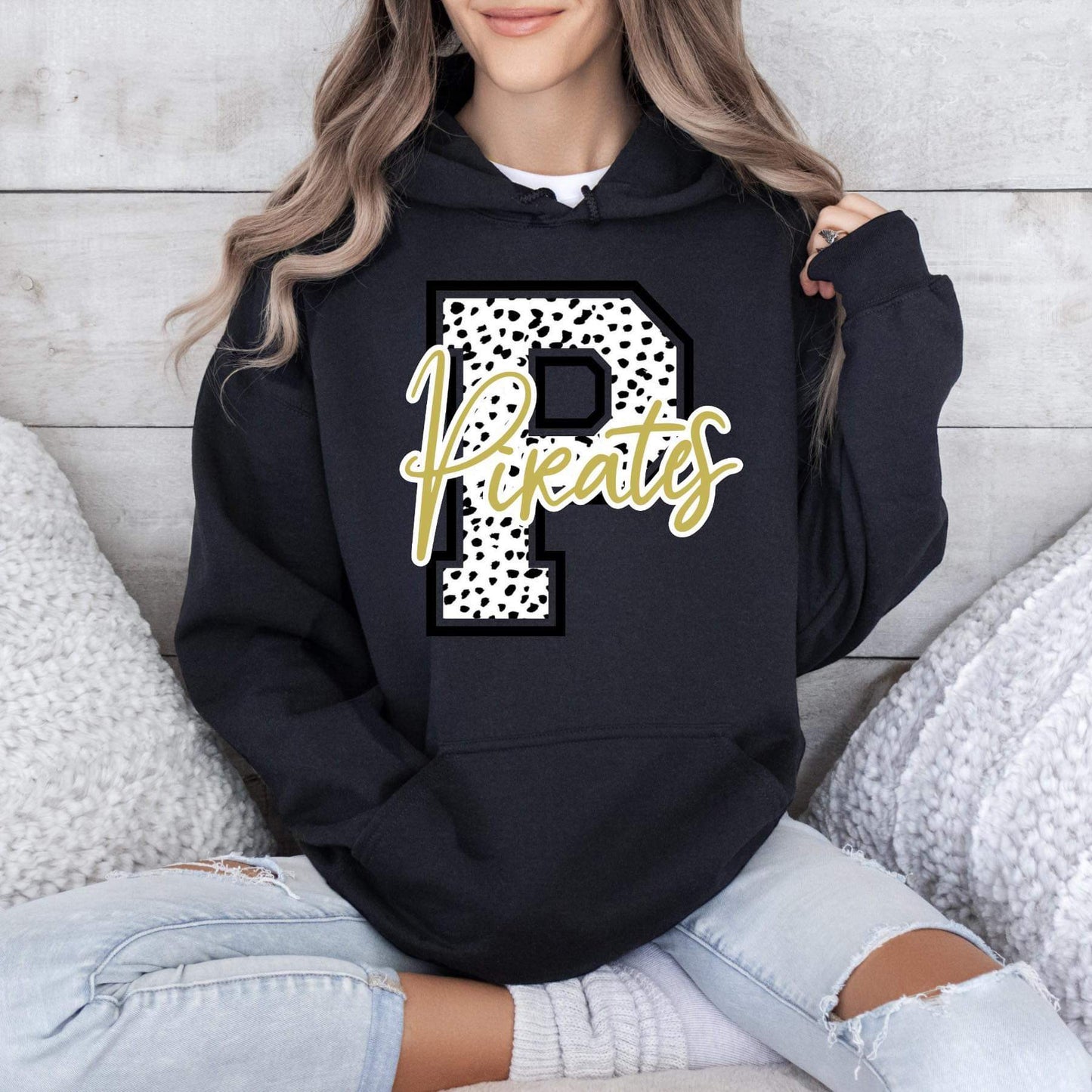 Pirates Dalmatian Print -  DTF Transfer
