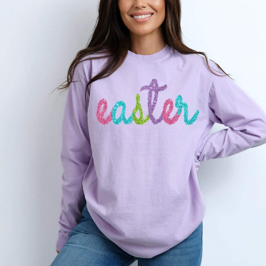 Easter Tinsel-DTF Transfer