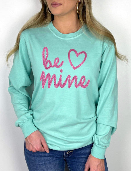 Be Mine Tinsel-DTF Transfer