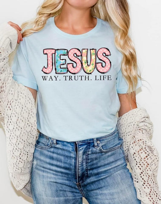 Jesus-DTF Transfer