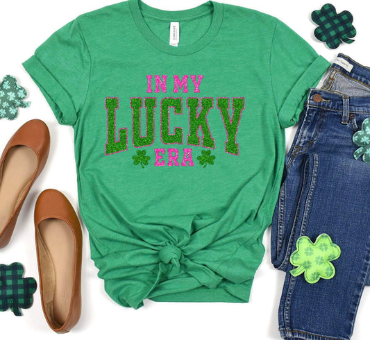In My Lucky Era Completed Tee- Wholesale