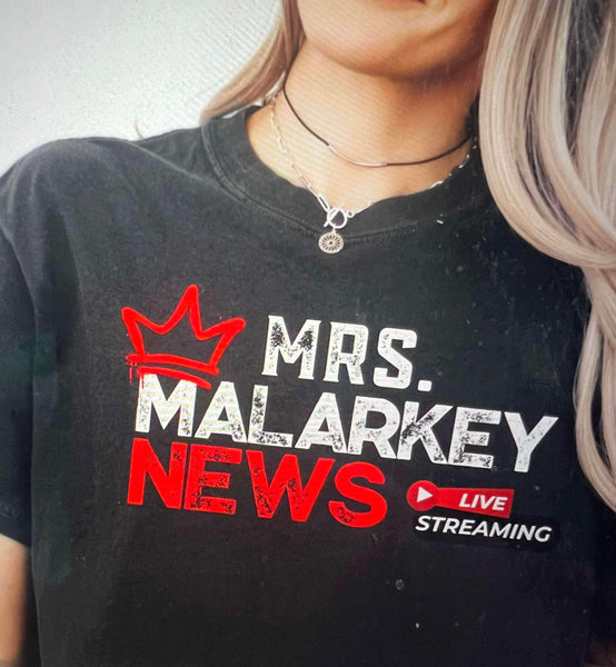 Mrs. Malarkey News LIVE STREAM