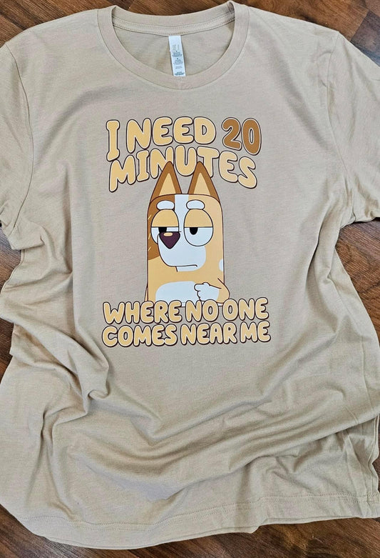 I NEED 20 MINUTES -DTF TRANSFER