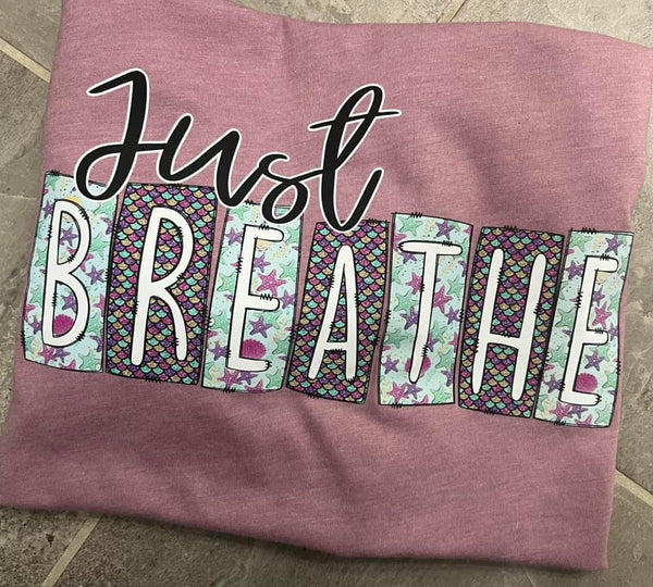 JUST BREATHE PNG DIGITAL DOWNLOAD