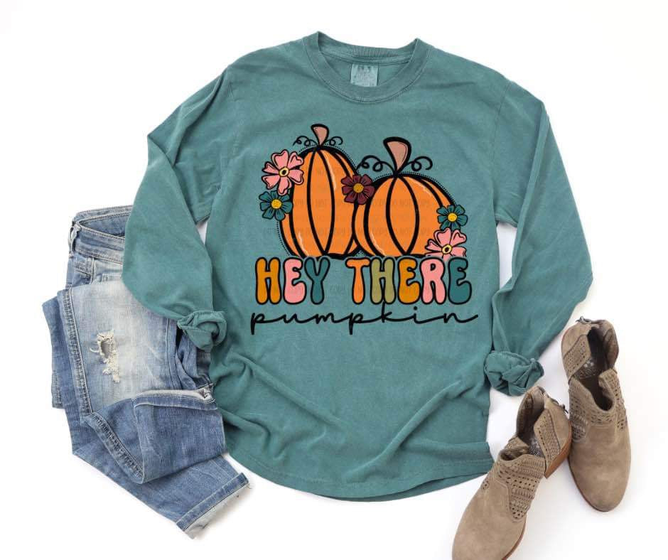 Hey There Pumpkin   - DTF Transfer