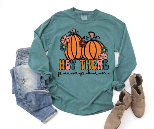 Hey There Pumpkin   - DTF Transfer