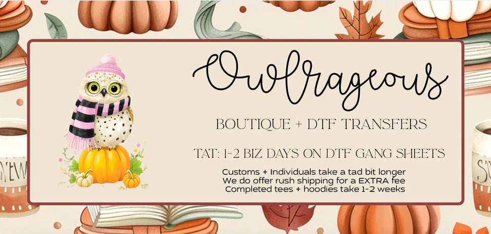 Owlrageous Boutique and Transfers