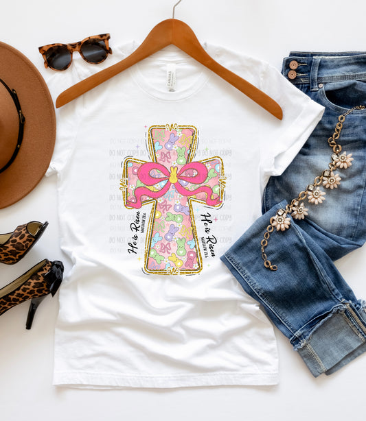 EASTER CROSS | DTF TRANSFER |