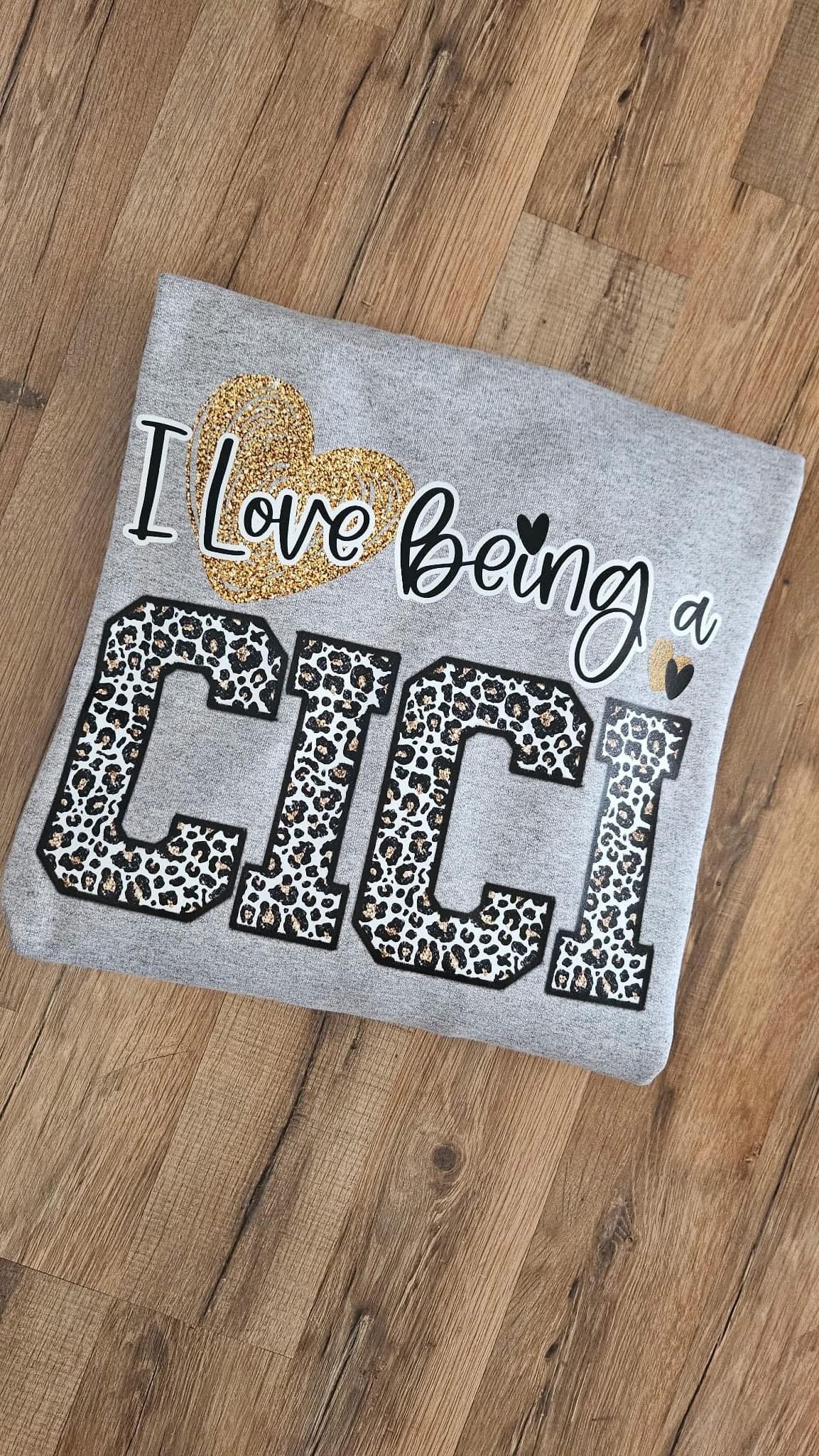 I love being a ( custom )  | DTF TRANSFER |