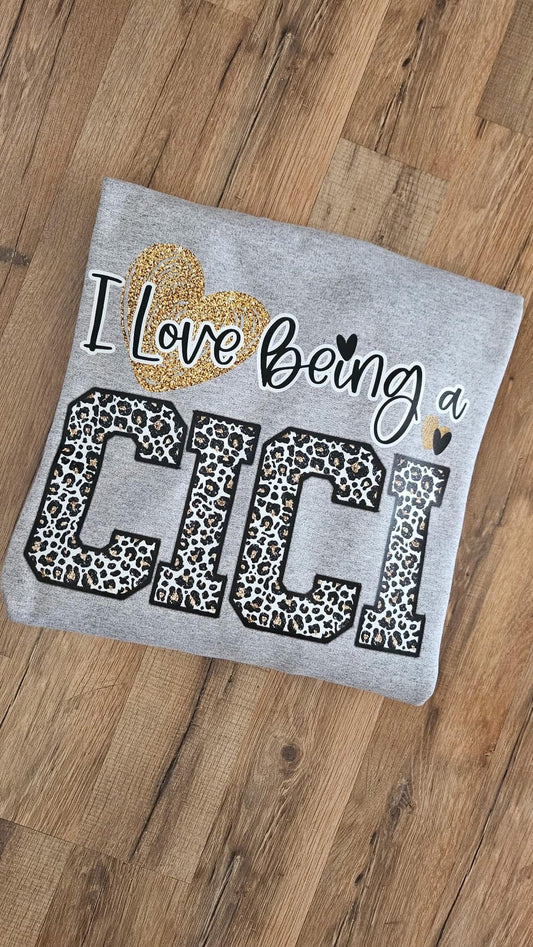I love being a ( custom )  | DTF TRANSFER |