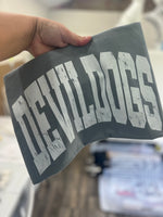 DEVIL DOGS IN WHITE