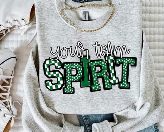 CUSTOM TEAM SPIRIT | DTF TRANSFER