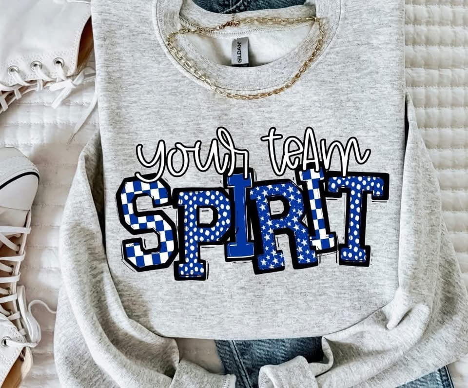 CUSTOM TEAM SPIRIT | DTF TRANSFER