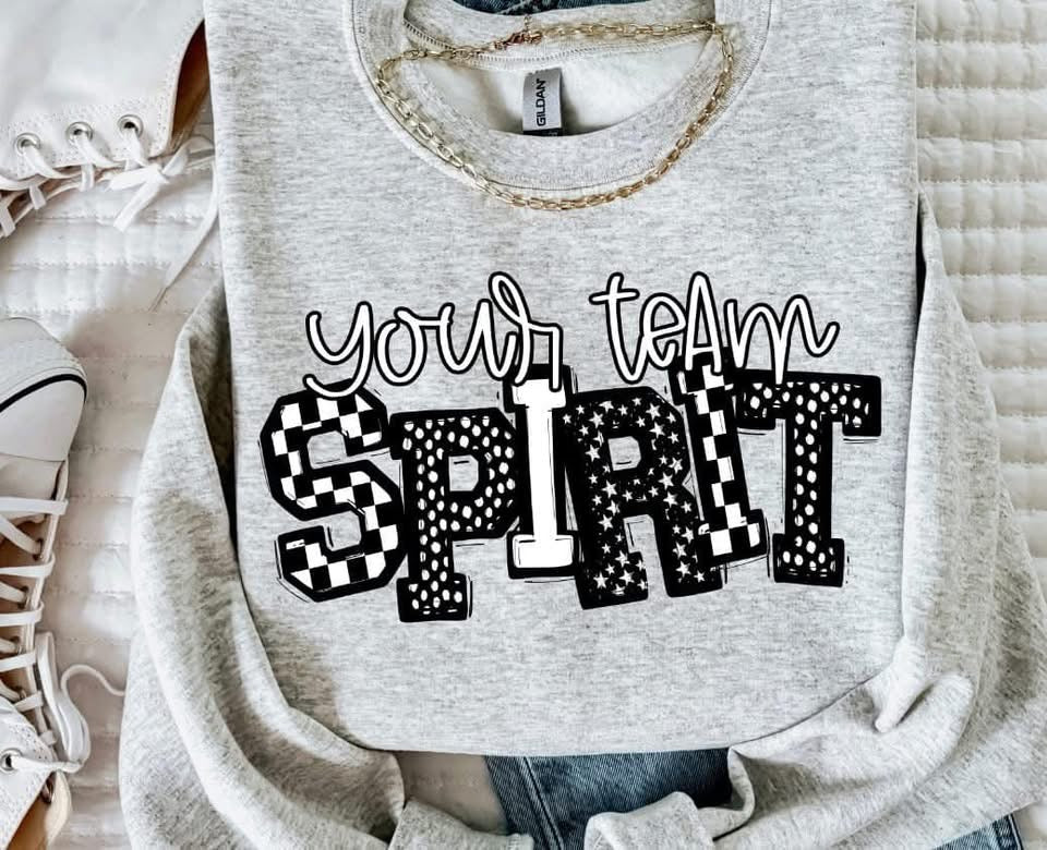 CUSTOM TEAM SPIRIT | DTF TRANSFER
