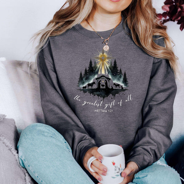 The Greatest Gift Of All    | COMPLETED SWEATSHIRT