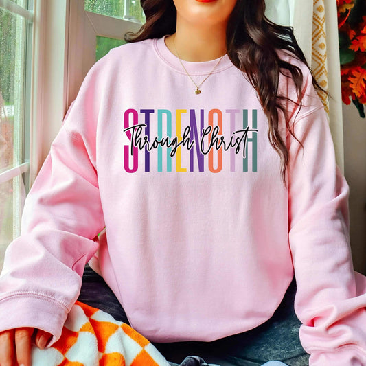 Strength Through Christ | COMPLETED SWEATSHIRT