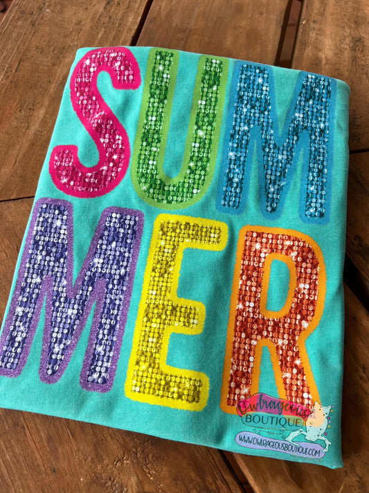Summer Faux Glitter   | Cruise Collection