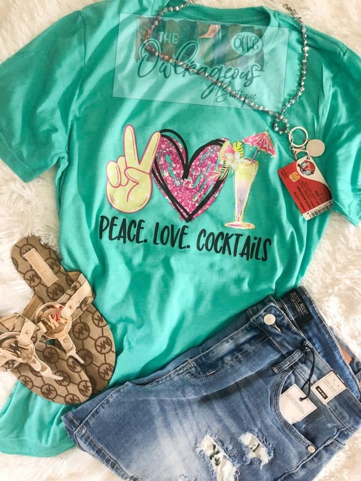 Peace Love Cocktails | Cruise Collection
