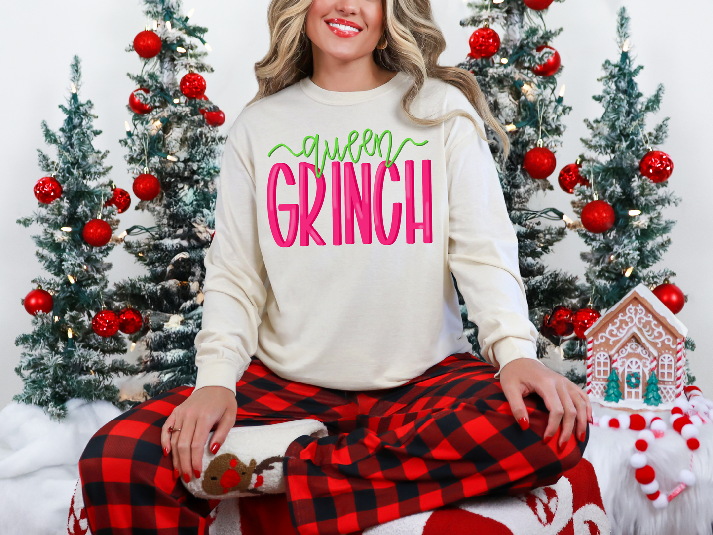 Queen Grinch  | DTF TRANSFER |