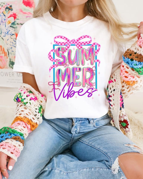 Summer Vibes  -DTF TRANSFER