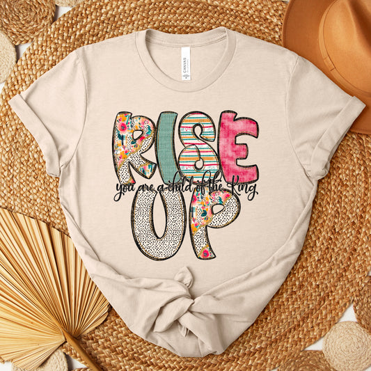 Rise Up  | DTF TRANSFER { sdd }