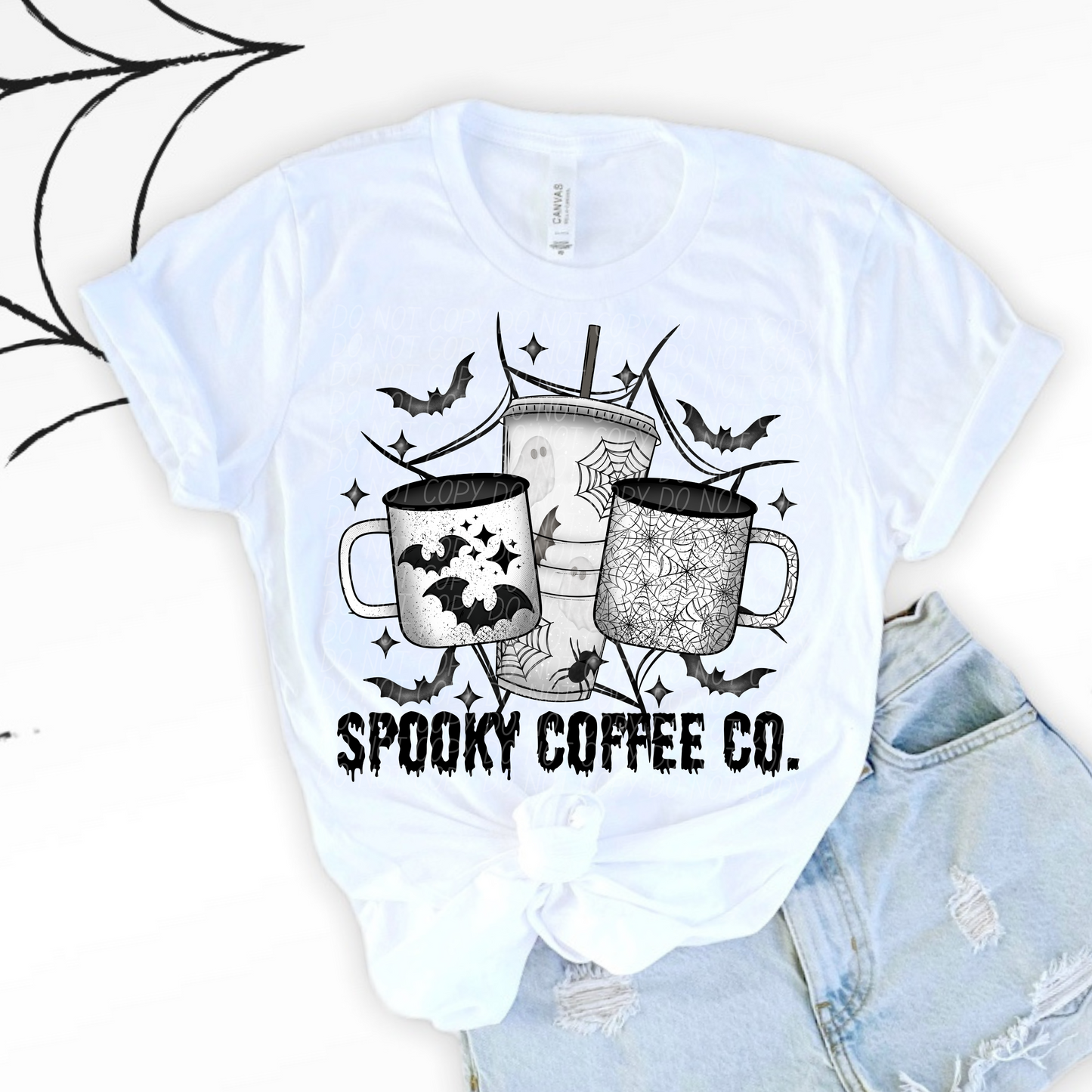 SPOOKY COFFEE CO  | DTF TRANSFER |