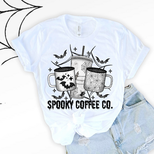 SPOOKY COFFEE CO  | DTF TRANSFER |