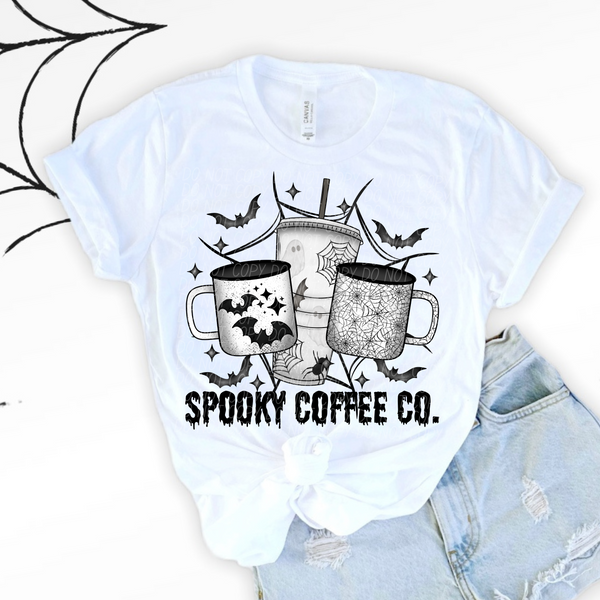 SPOOKY COFFEE CO  | DTF TRANSFER |
