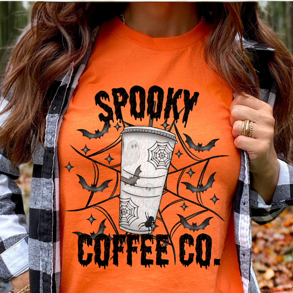 SPOOKY COFFEE CO.  | DTF TRANSFER |