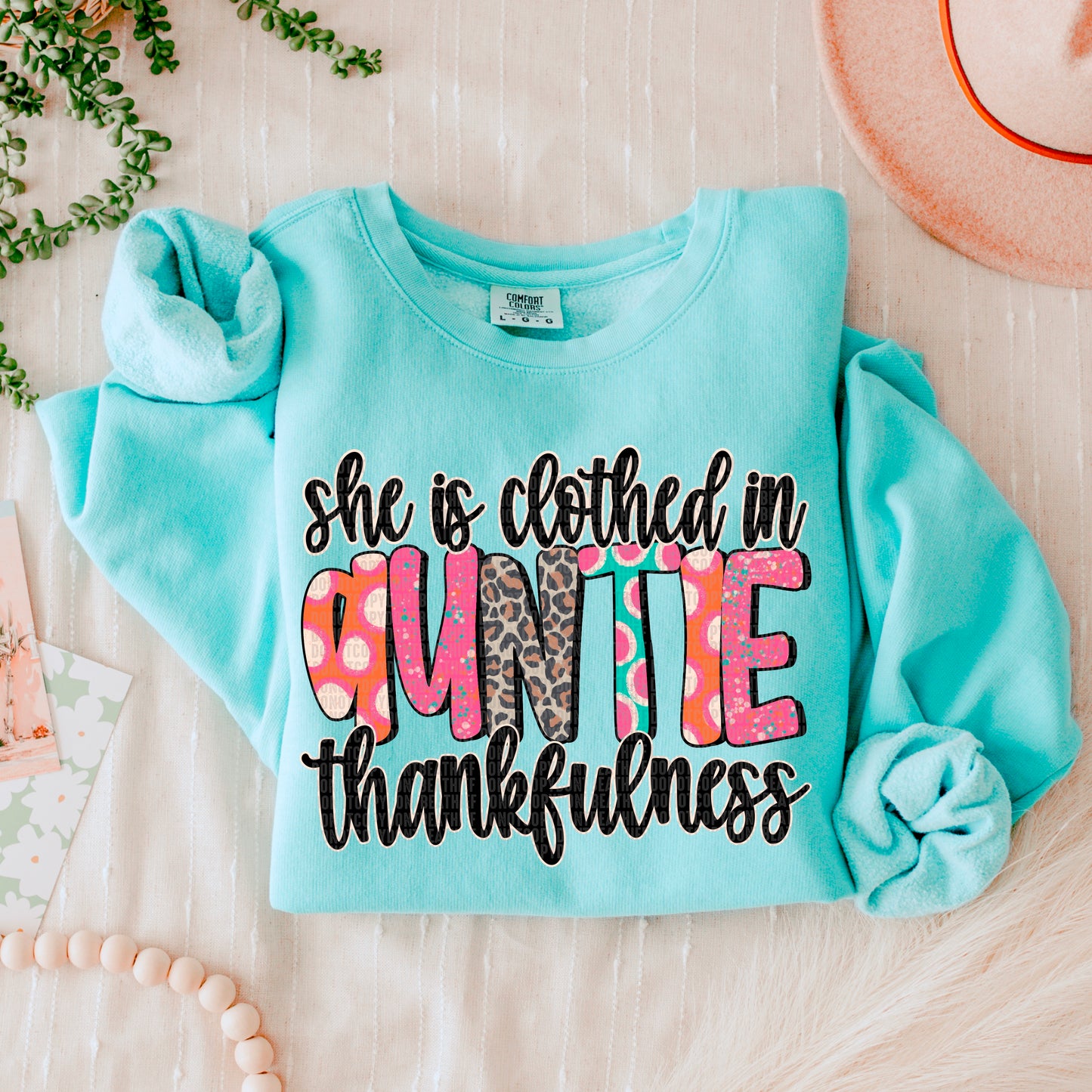She is Clothed  | DTF TRANSFER |