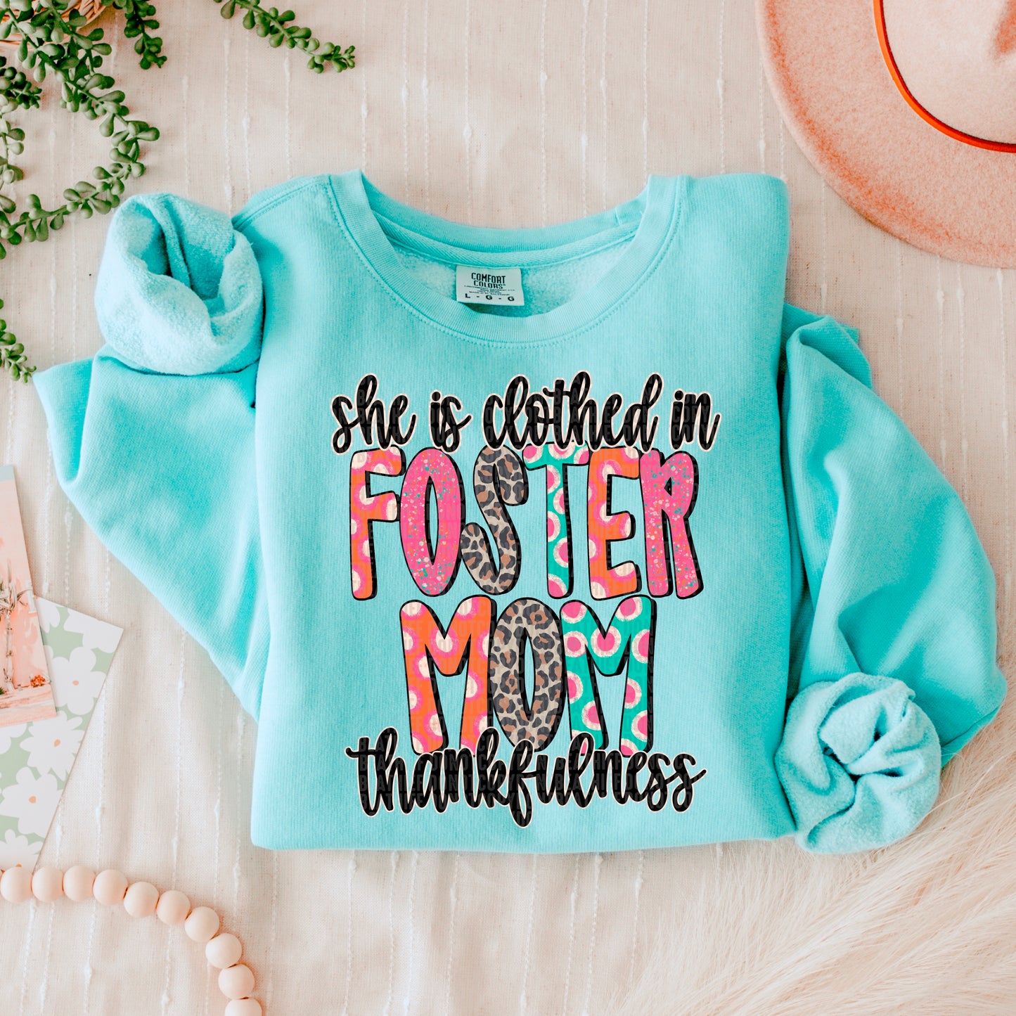 She is Clothed  | DTF TRANSFER |