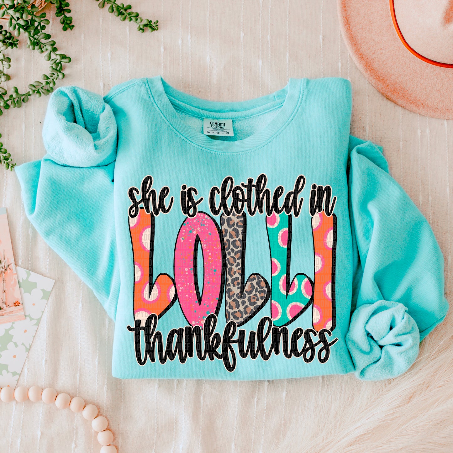She is Clothed  | DTF TRANSFER |