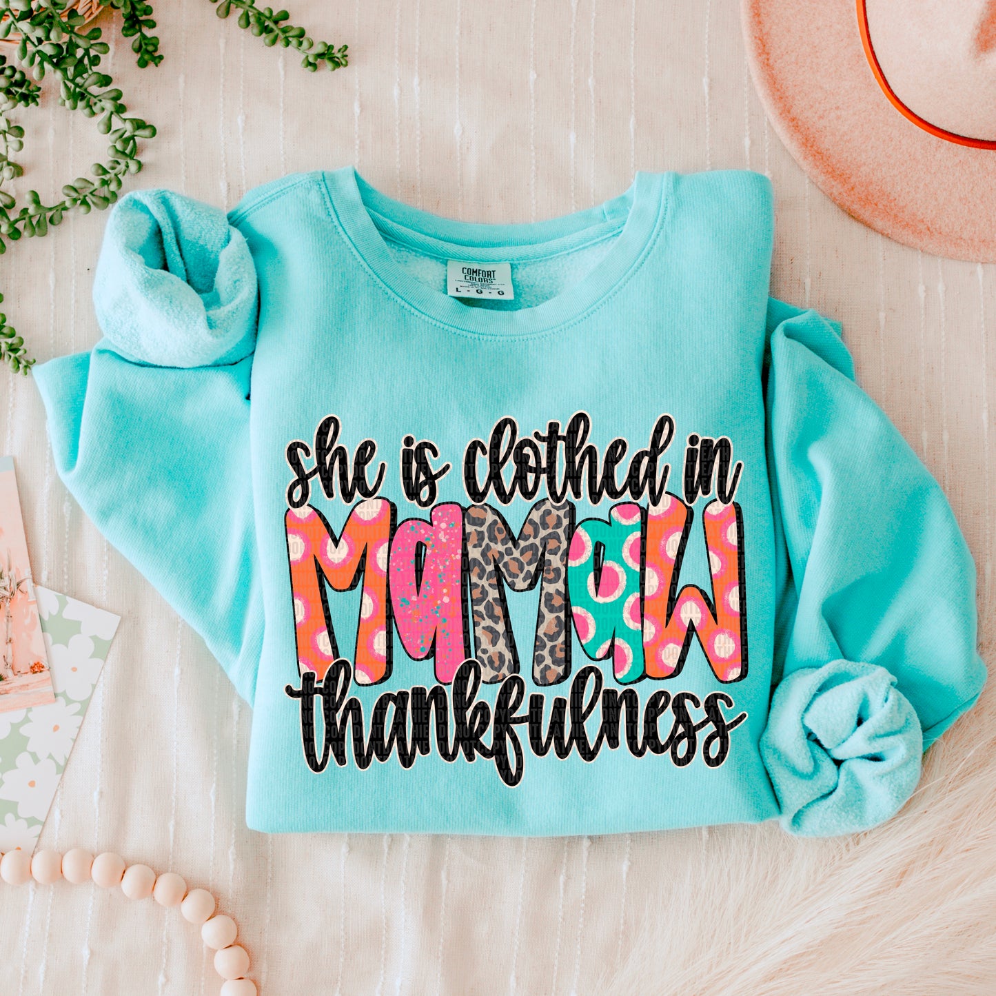 She is Clothed  | DTF TRANSFER |