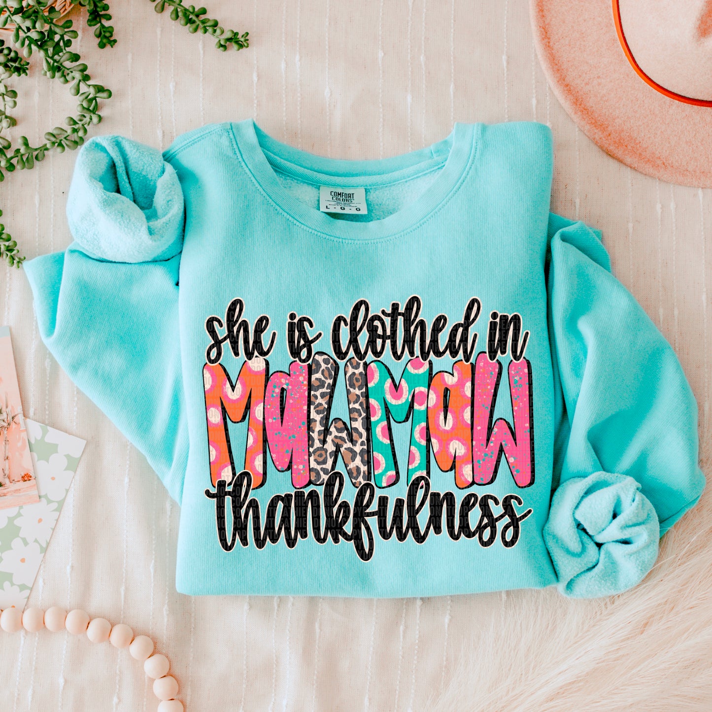 She is Clothed  | DTF TRANSFER |