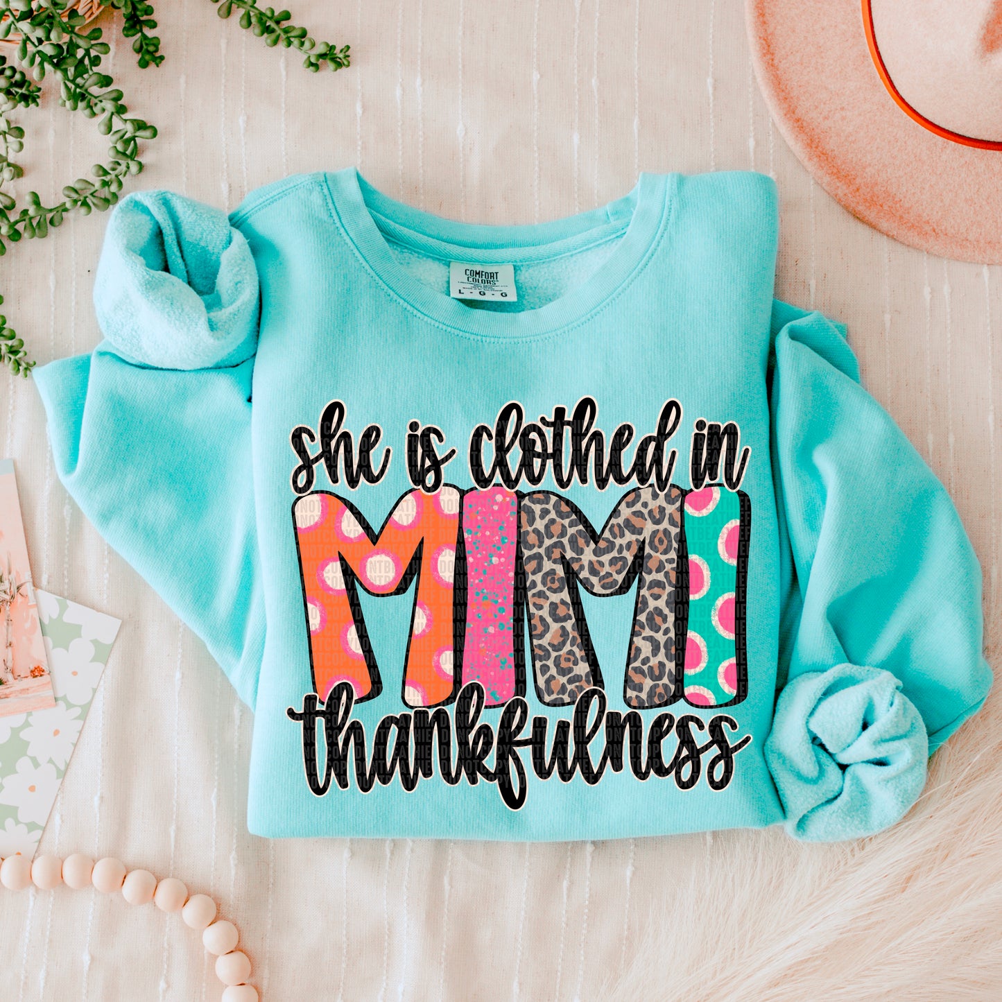 She is Clothed  | DTF TRANSFER |