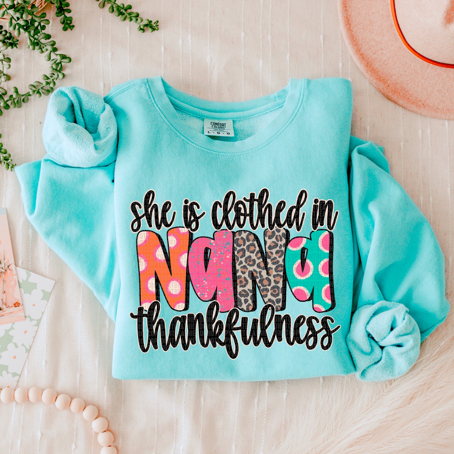 She is Clothed  | DTF TRANSFER |