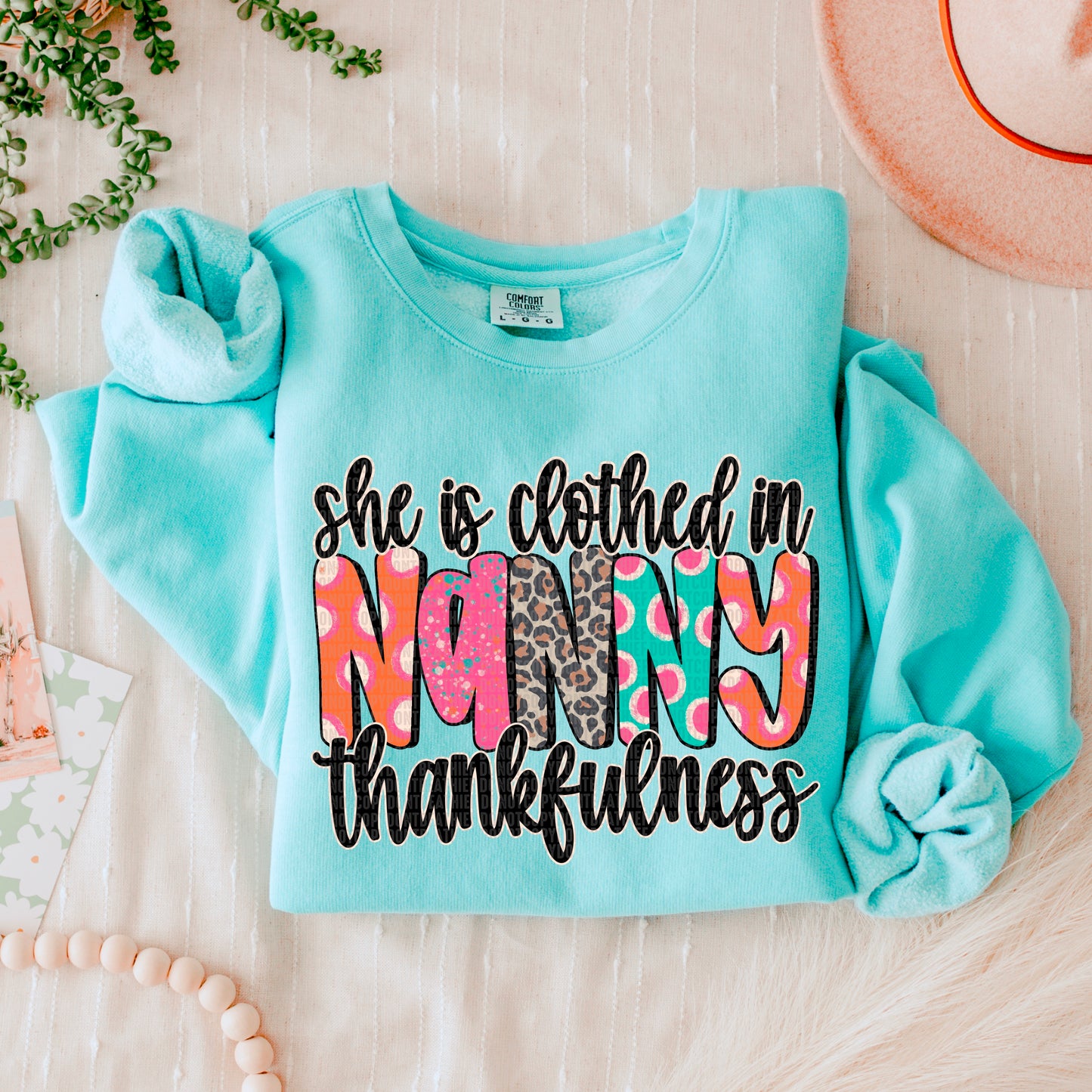She is Clothed  | DTF TRANSFER |