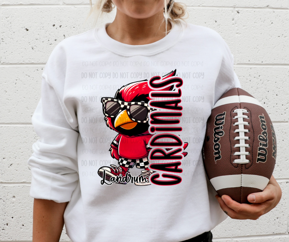 Landrum Cardinals  - DTF Transfer